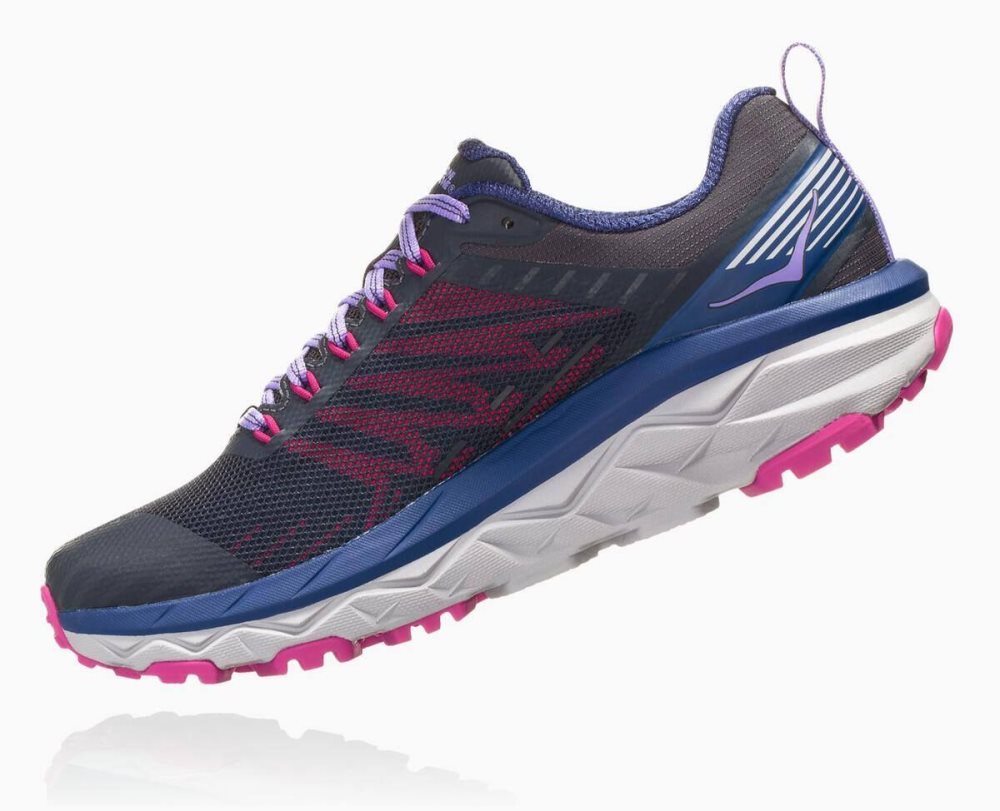 Hoka Challenger ATR 5 Ebony/Very Berry | 40697HZOF