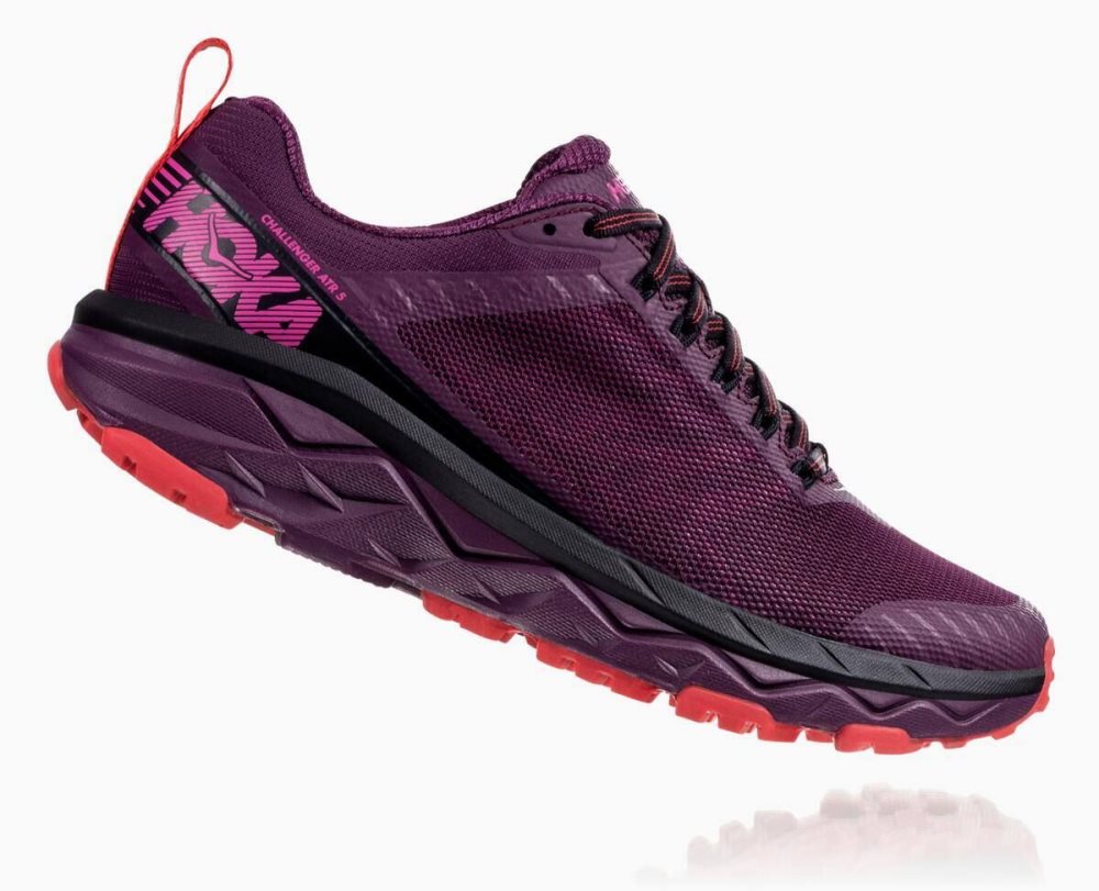 Hoka Challenger ATR 5 Purple / Red | 41890VFXY