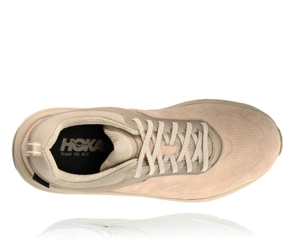 Hoka Challenger Low GORE Brown | 08752KMNS