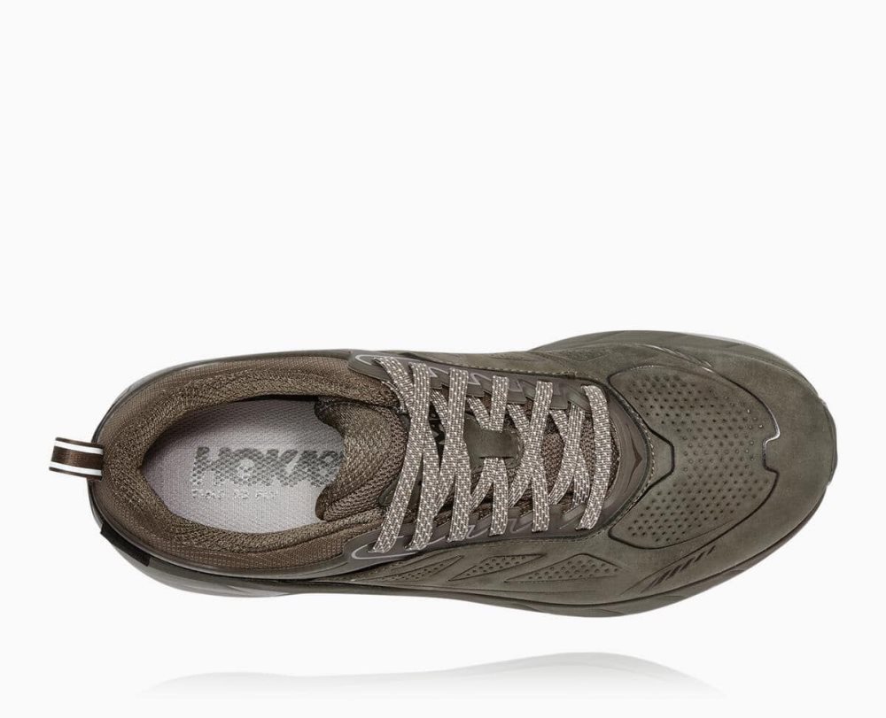 Hoka Challenger Low GORE Brown | 35892MHIY