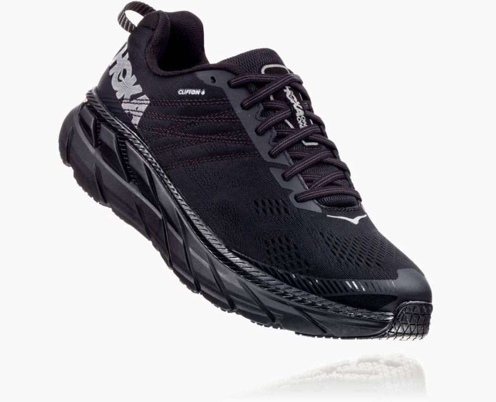 Hoka Clifton 6 Black | 23768BMVN