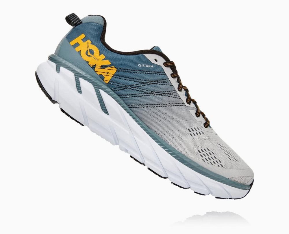 Hoka Clifton 6 Lead/Lunar Rock | 03219KONG