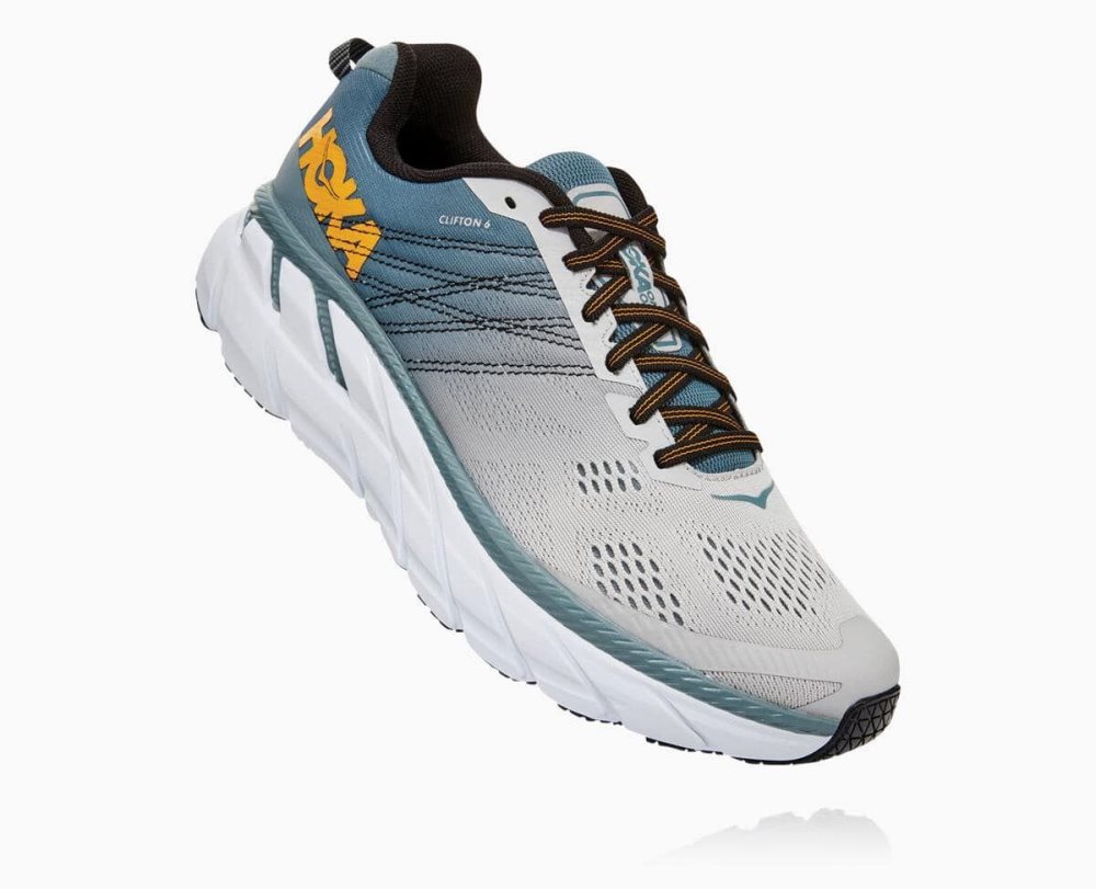 Hoka Clifton 6 Lead/Lunar Rock | 03219KONG