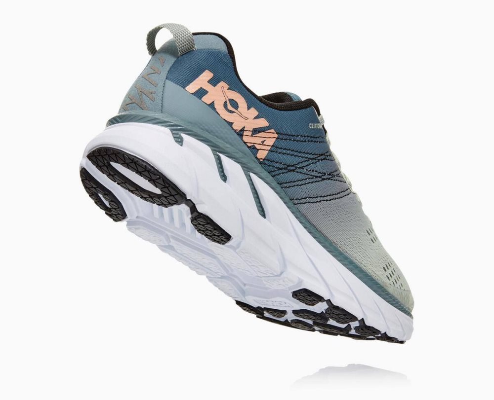 Hoka Clifton 6 Lead/Sea Foam | 29715QAPY