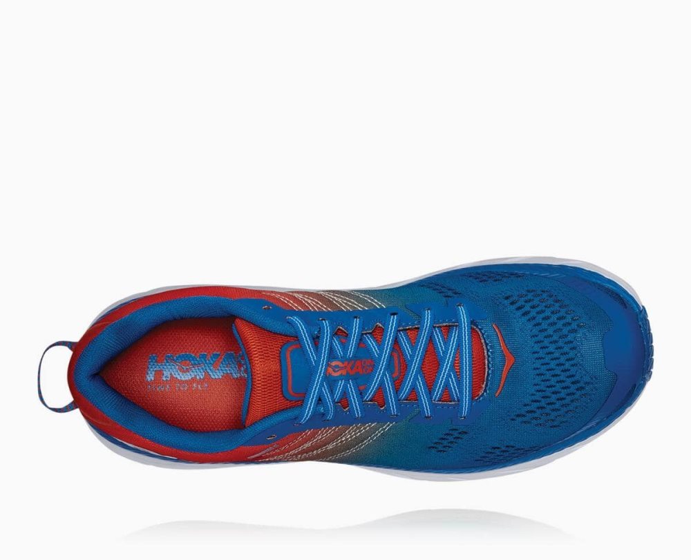 Hoka Clifton 6 Red / Royal Blue | 36978ECTA