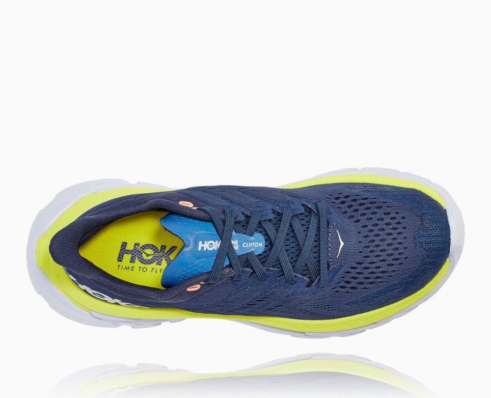 Hoka Clifton Edge Moonlit Ocean/Evening Primrose | 12630TRCZ