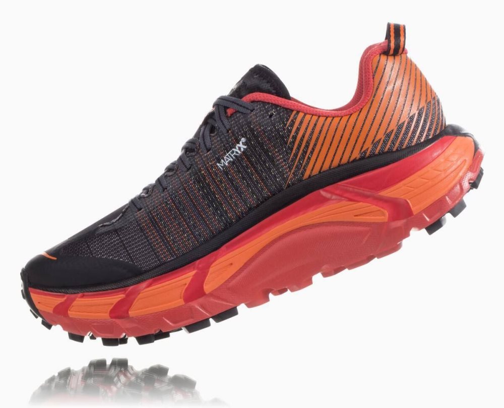 Hoka EVO Mafate 2 Black / Red | 51293SXBM