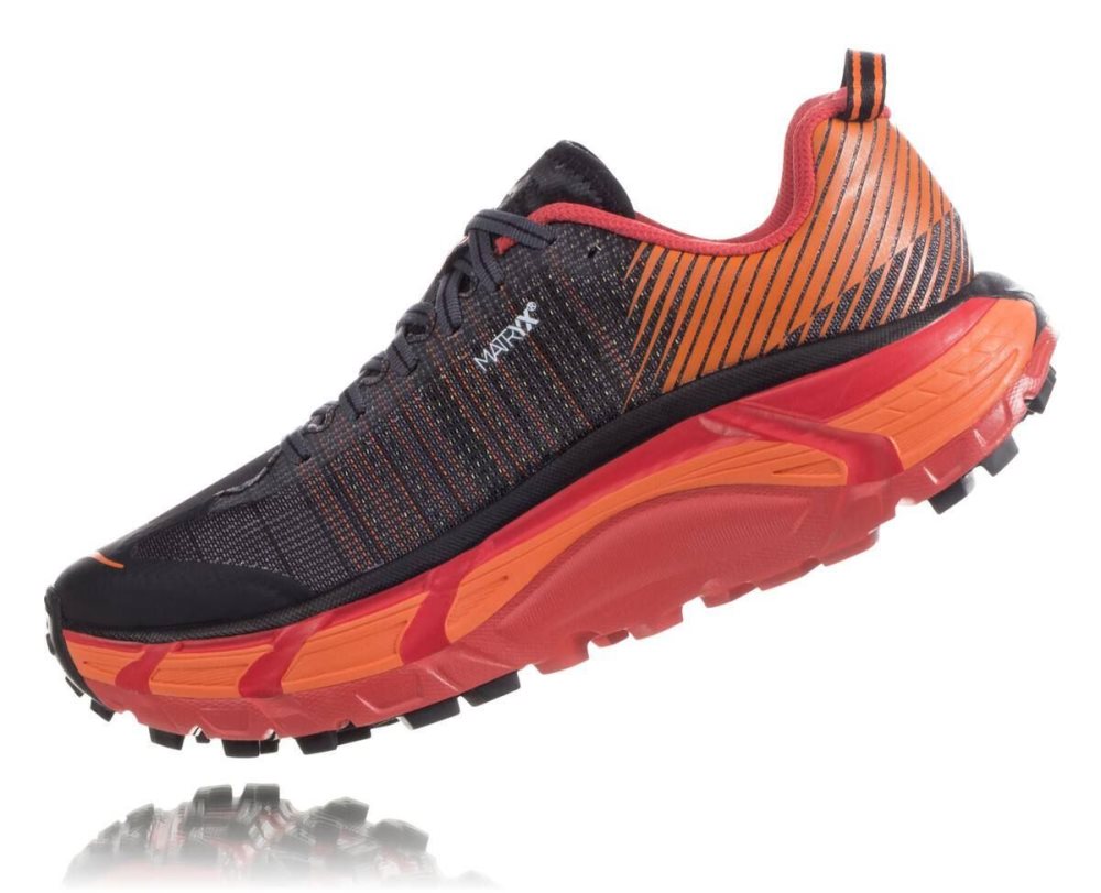 Hoka EVO Mafate 2 Black / Red | 58930FCJP