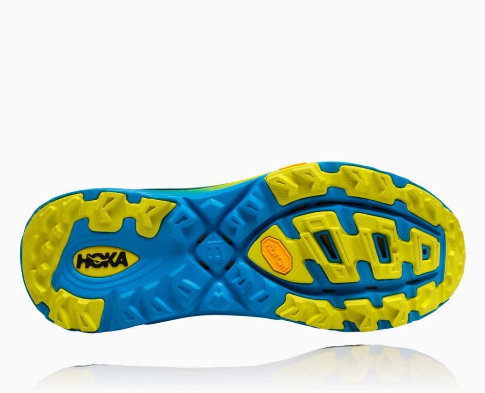 Hoka EVO Mafate Blue / Orange | 86439MKJY