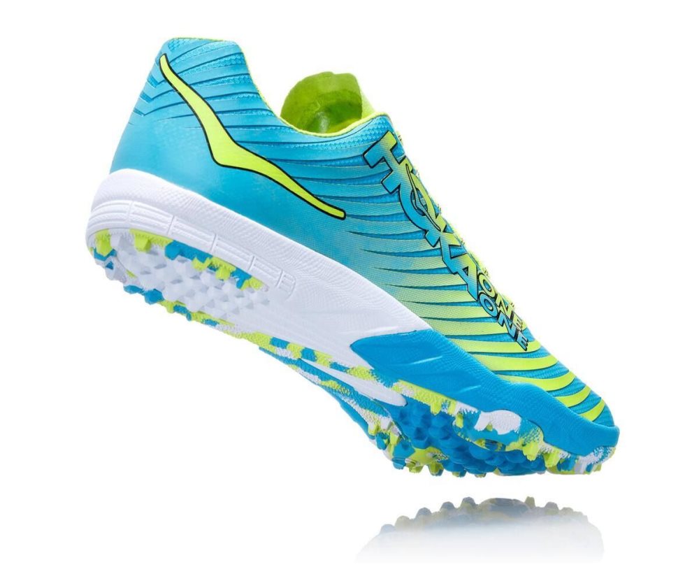 Hoka EVO XC Spikeless Blue / Orange | 71985LXOJ