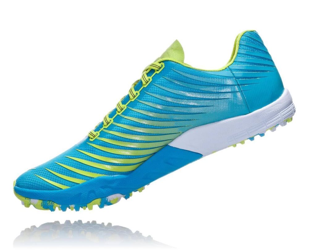 Hoka EVO XC Spikeless Blue / Orange | 71985LXOJ