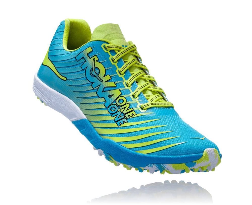 Hoka EVO XC Spikeless Blue / Orange | 71985LXOJ