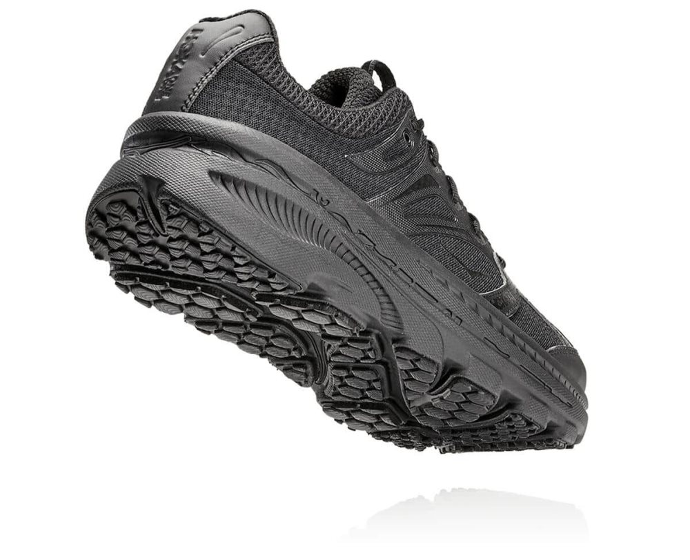 Hoka Engineered Garments Bondi B Black | 28145VNIA