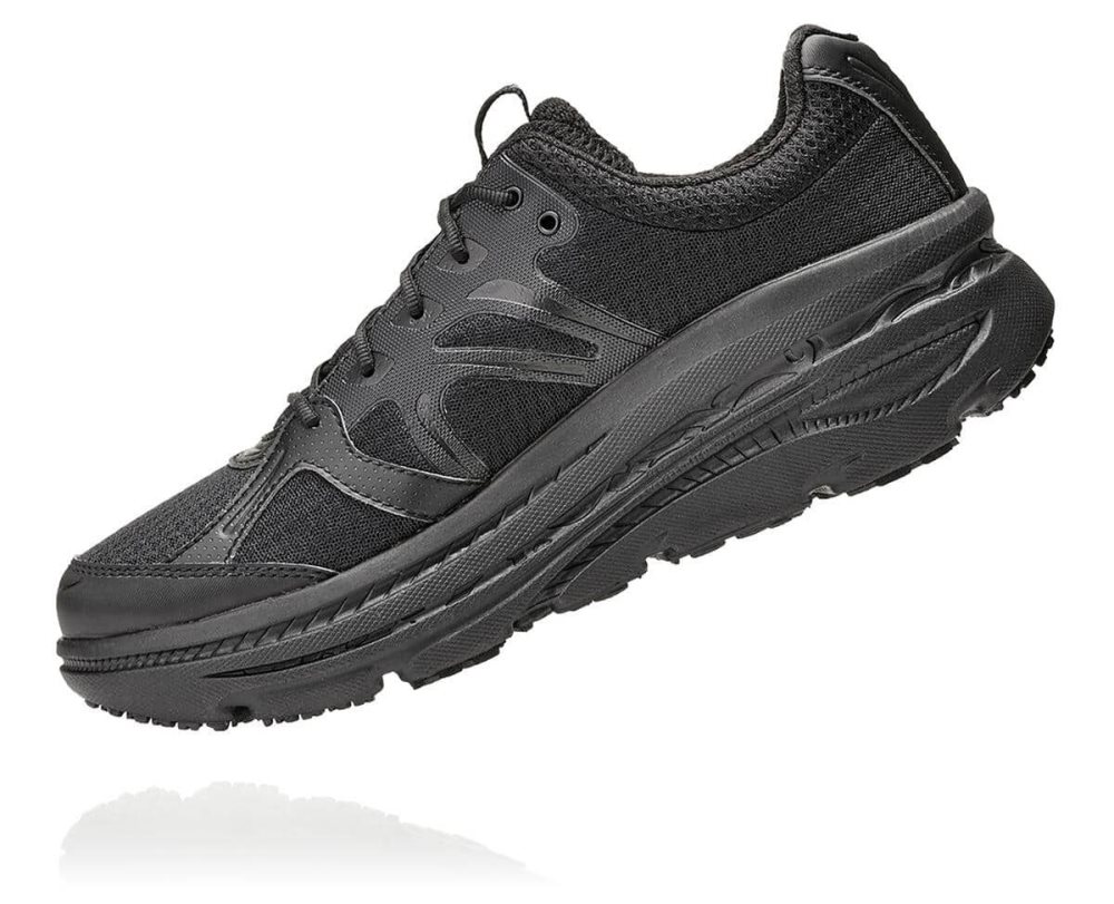 Hoka Engineered Garments Bondi B Black | 28145VNIA