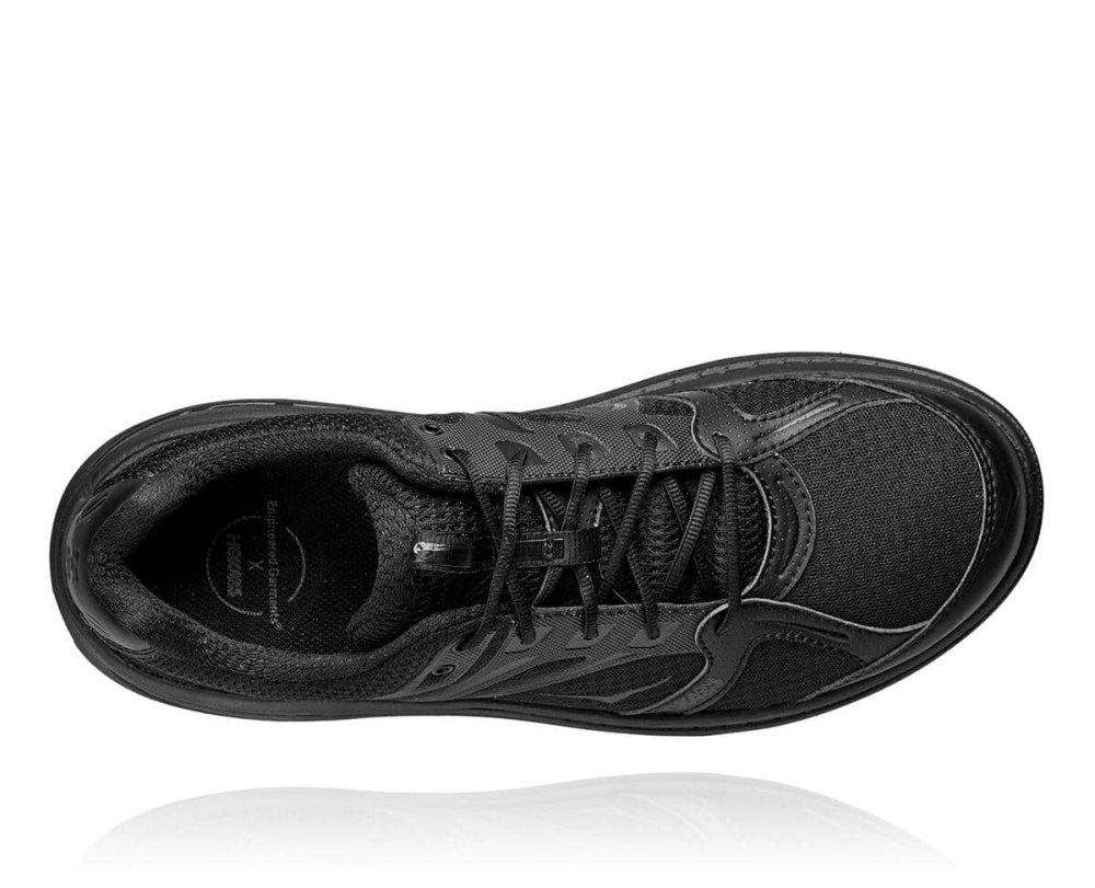 Hoka Engineered Garments Bondi B Black | 28145VNIA