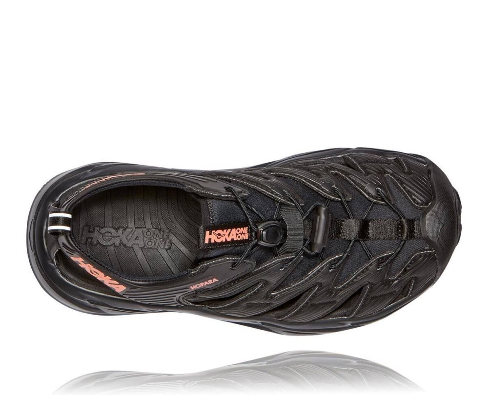 Hoka Hopara Black / Coral | 09432KIML