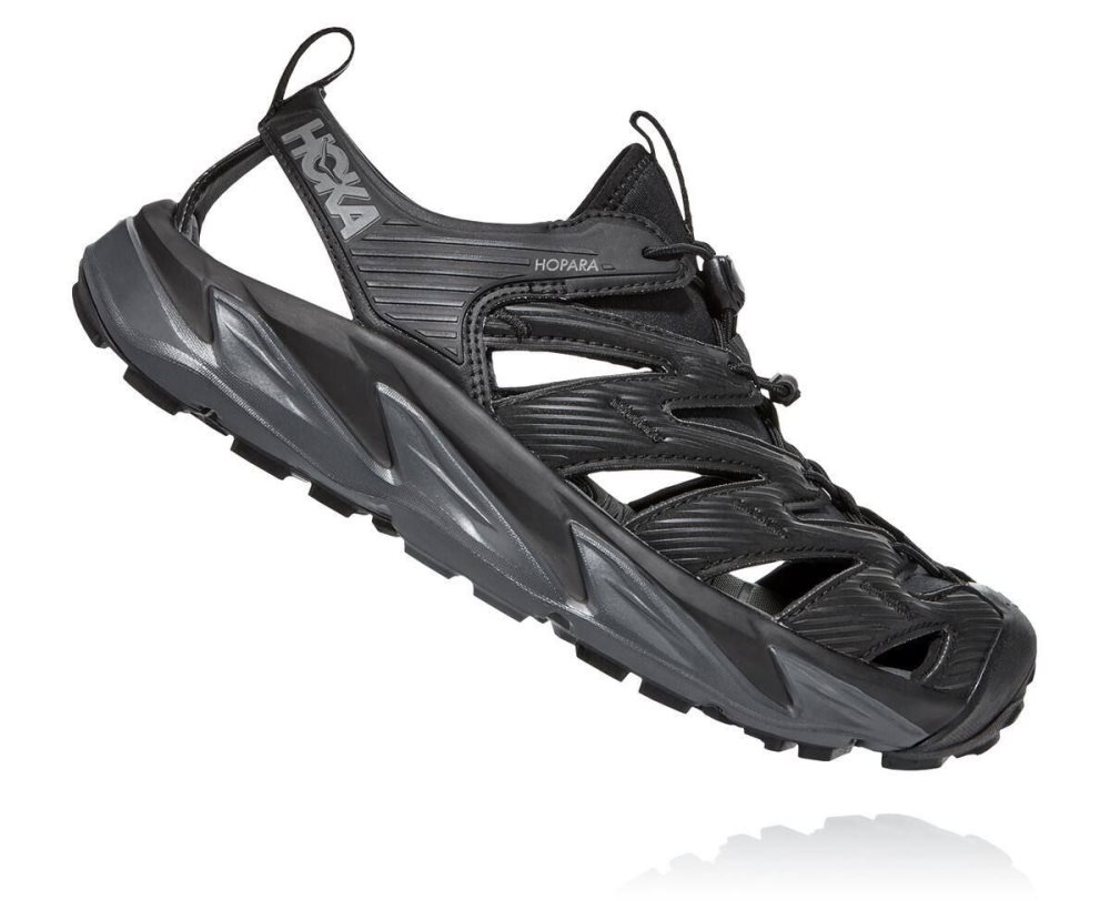 Hoka Hopara Black / Dark Grey | 98731JQMV