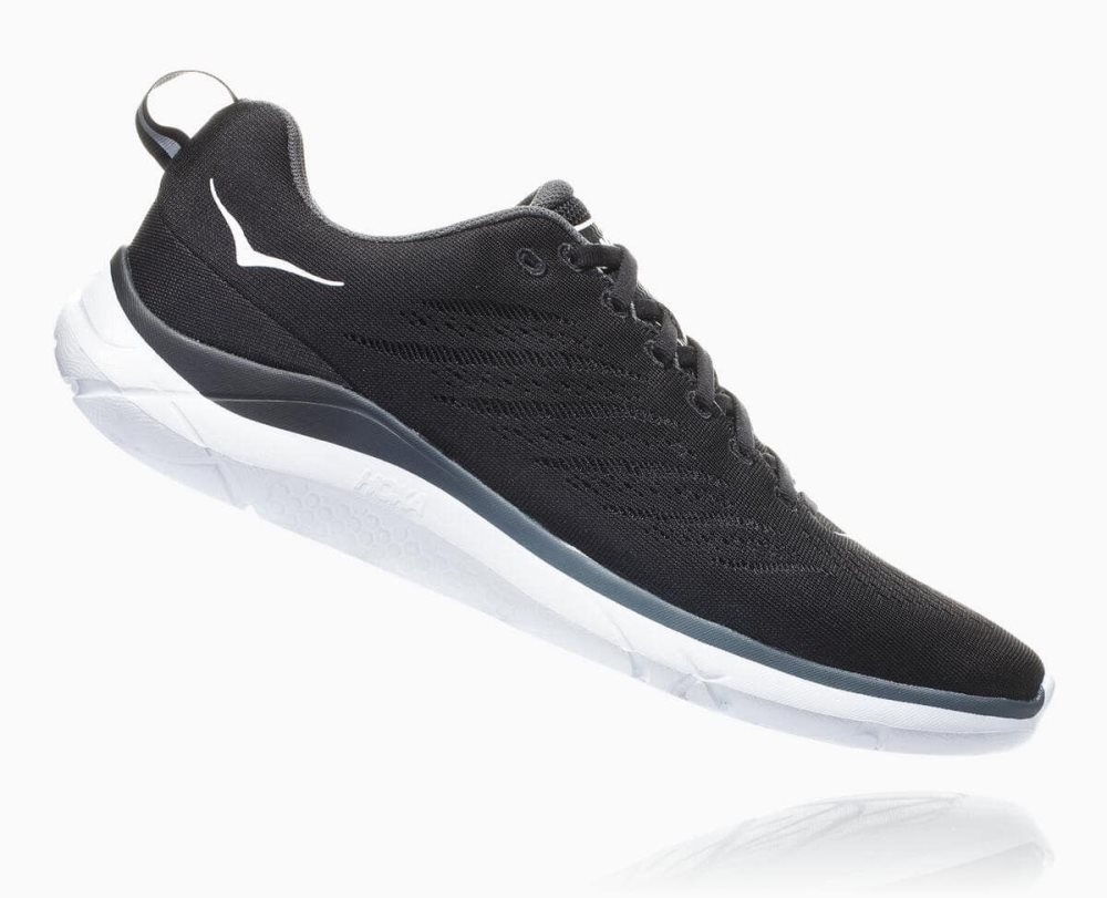 Hoka Hupana EM Black / White | 01845ZHJO