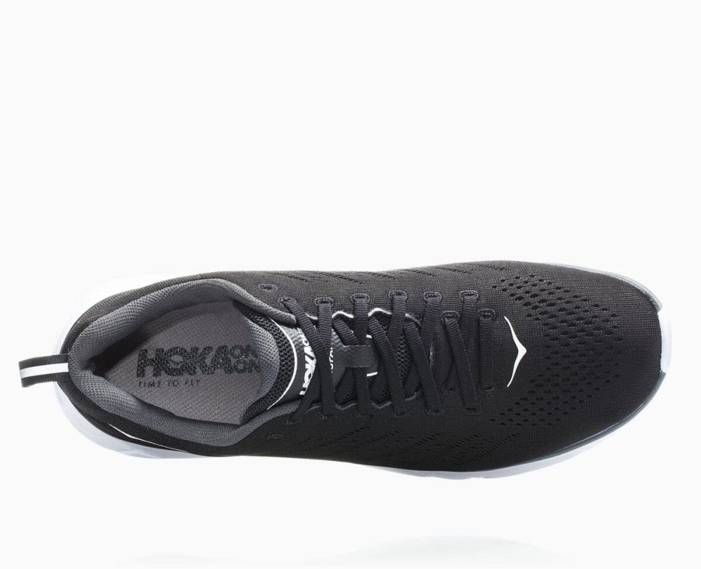 Hoka Hupana EM Black / White | 01845ZHJO