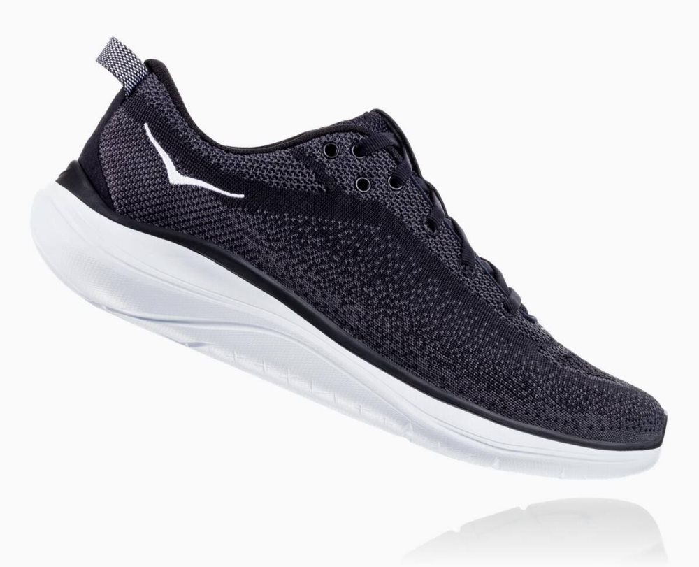 Hoka Hupana Flow Black / Dark Grey | 64129JRUT