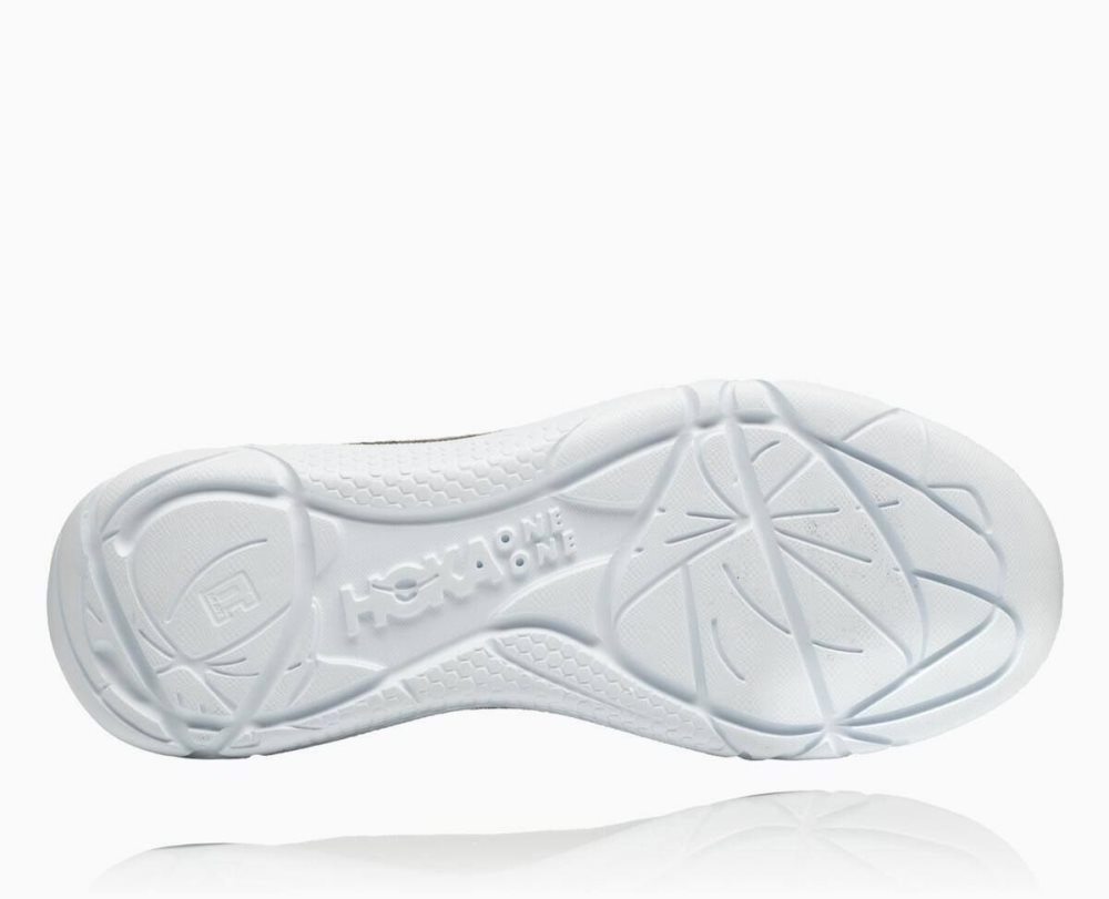 Hoka Hupana Wool Grey / White | 10527UPNZ