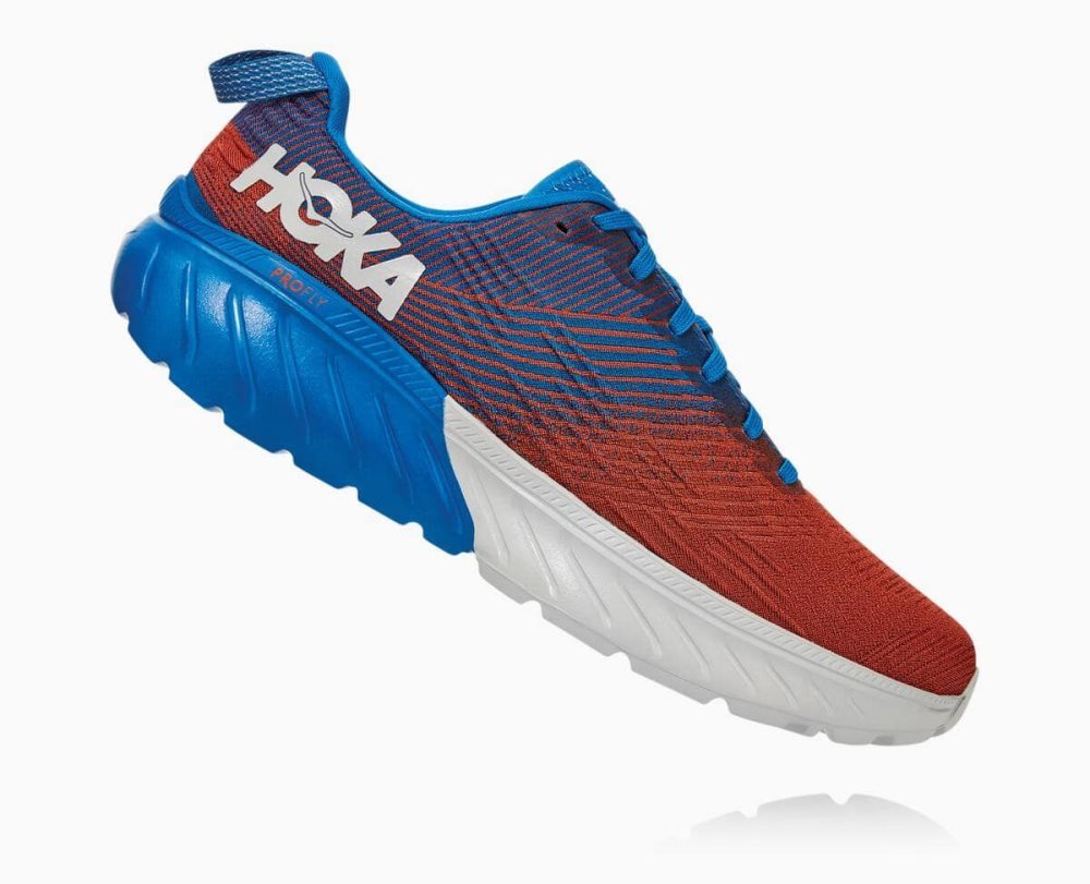 Hoka Mach 3 Royal Blue / Red | 63472JEZW