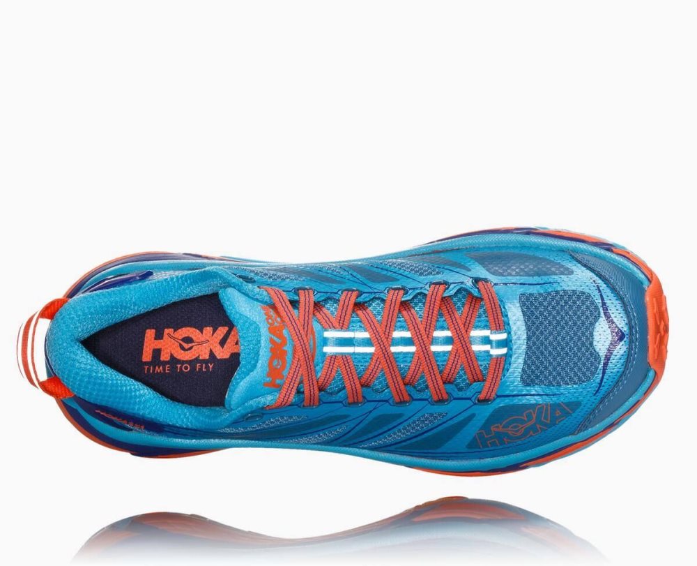 Hoka Mafate Speed 2 Blue / Blue | 58620WCFQ