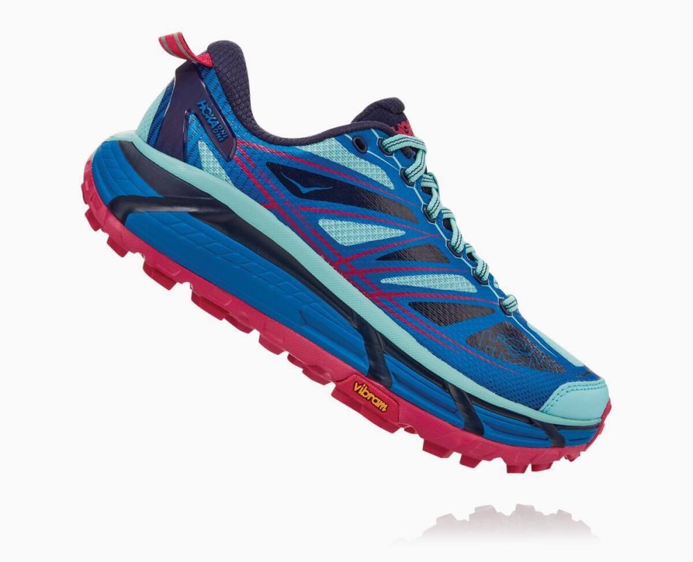 Hoka Mafate Speed 2 Royal Blue / Brown | 64309JEWL