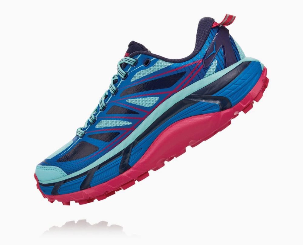 Hoka Mafate Speed 2 Royal Blue / Brown | 64309JEWL