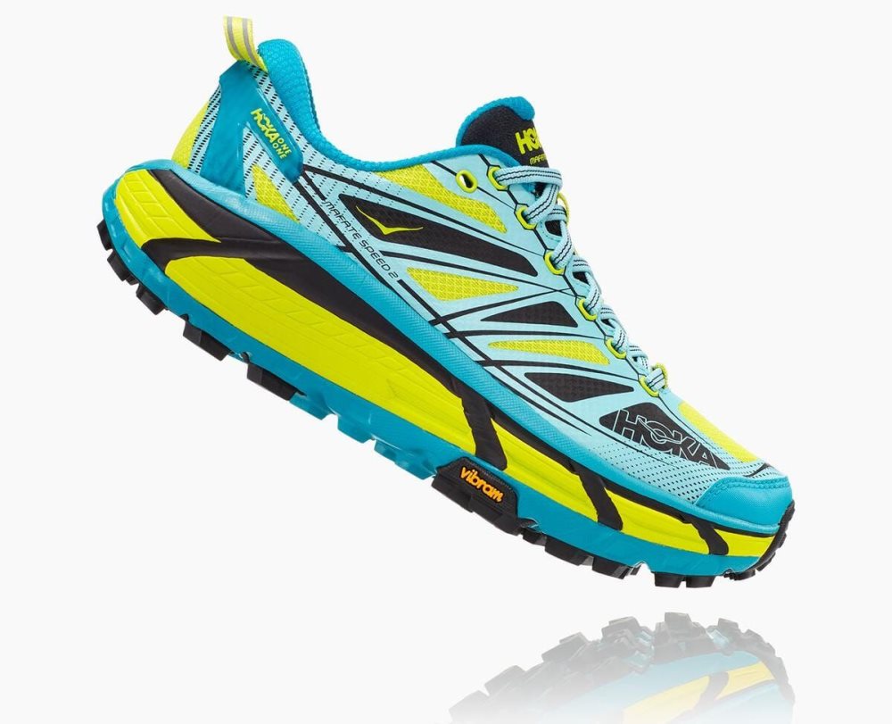 Hoka Mafate Speed 2 Turquoise | 64180NQFW