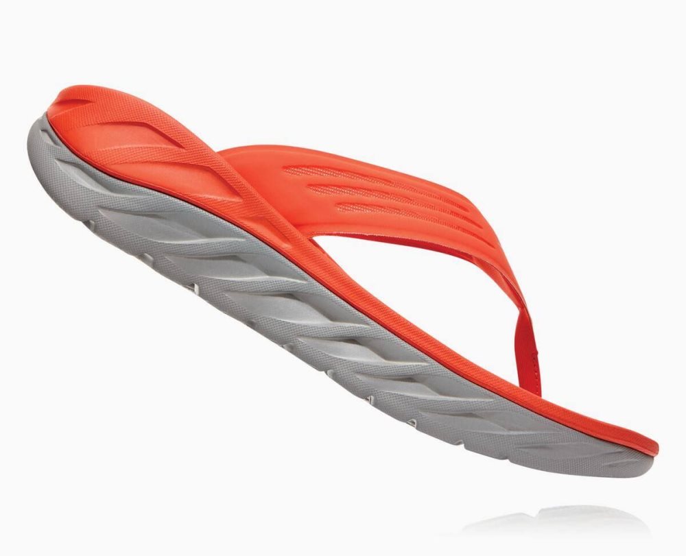 Hoka ORA Flip Red | 50491VTCW