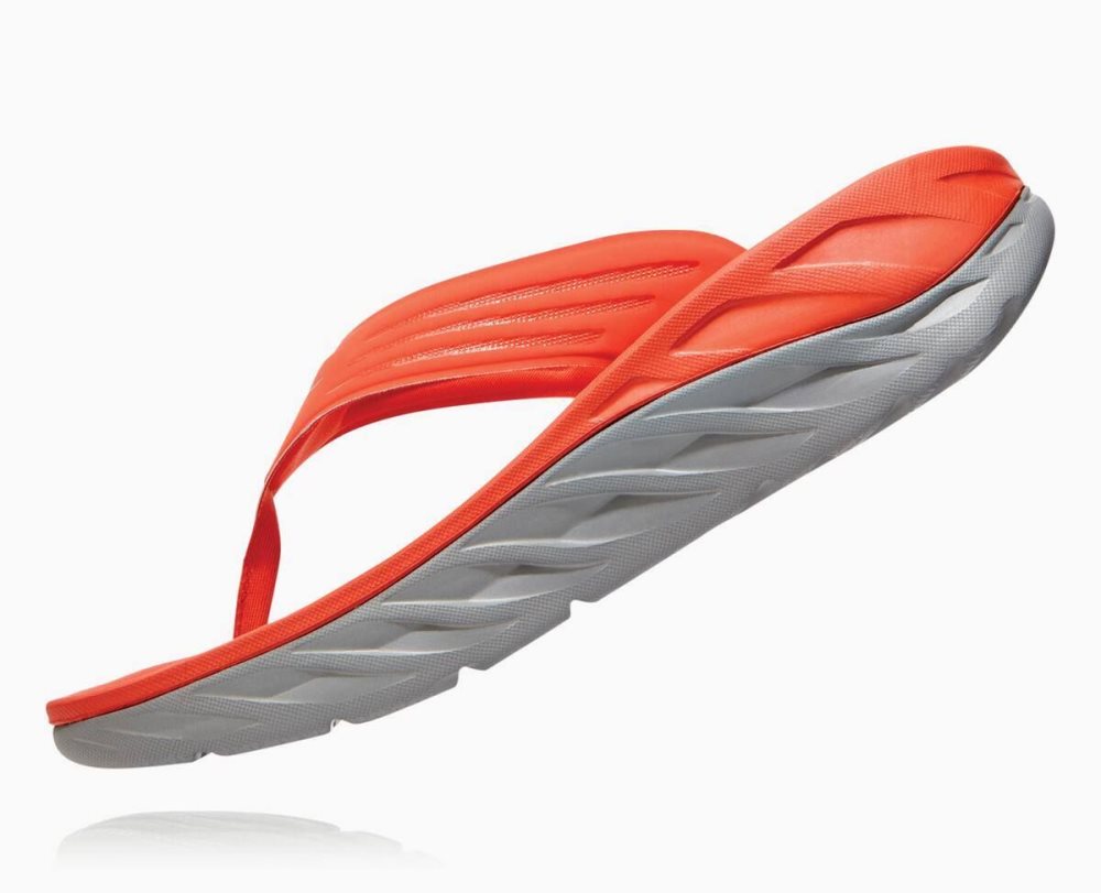 Hoka ORA Flip Red | 50491VTCW