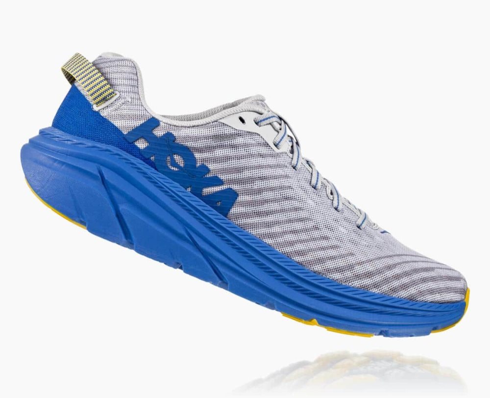 Hoka Rincon Light Brown / Blue | 41058KDIQ