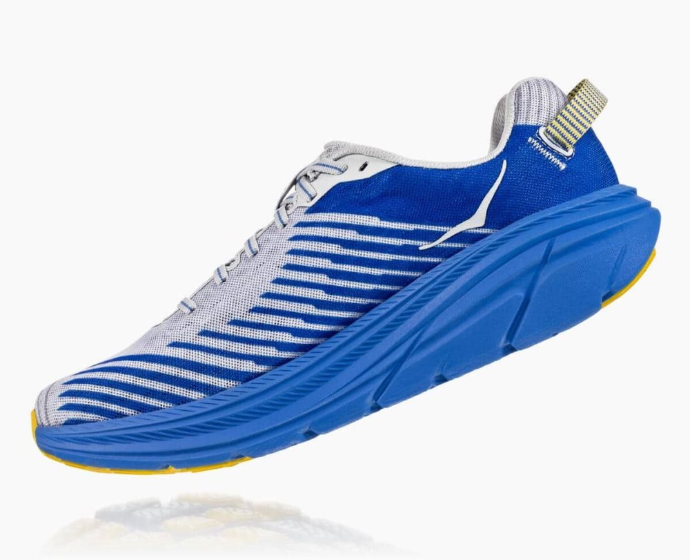 Hoka Rincon Light Brown / Blue | 41058KDIQ