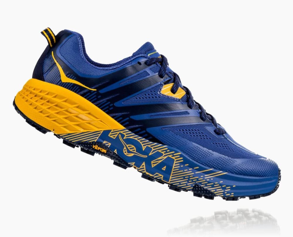 Hoka Speedgoat 3 Blue / Gold | 47258MGOU