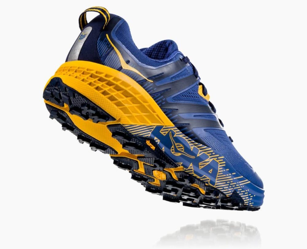 Hoka Speedgoat 3 Blue / Gold | 47258MGOU