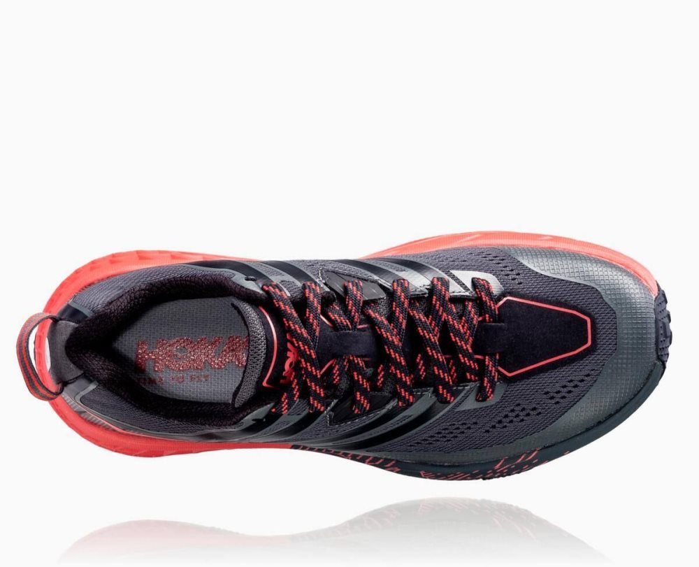 Hoka Speedgoat 3 Dark Grey / Red | 87061KPMJ