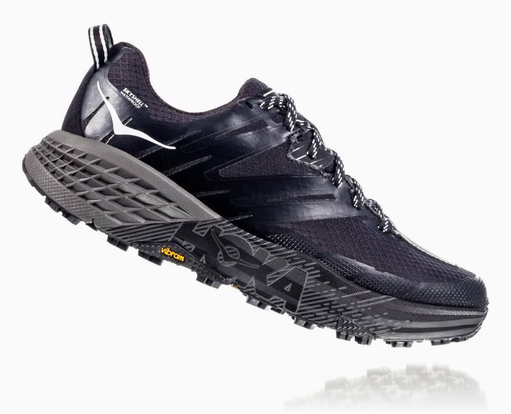 Hoka Speedgoat 3 Waterproof Black | 02468WSZG