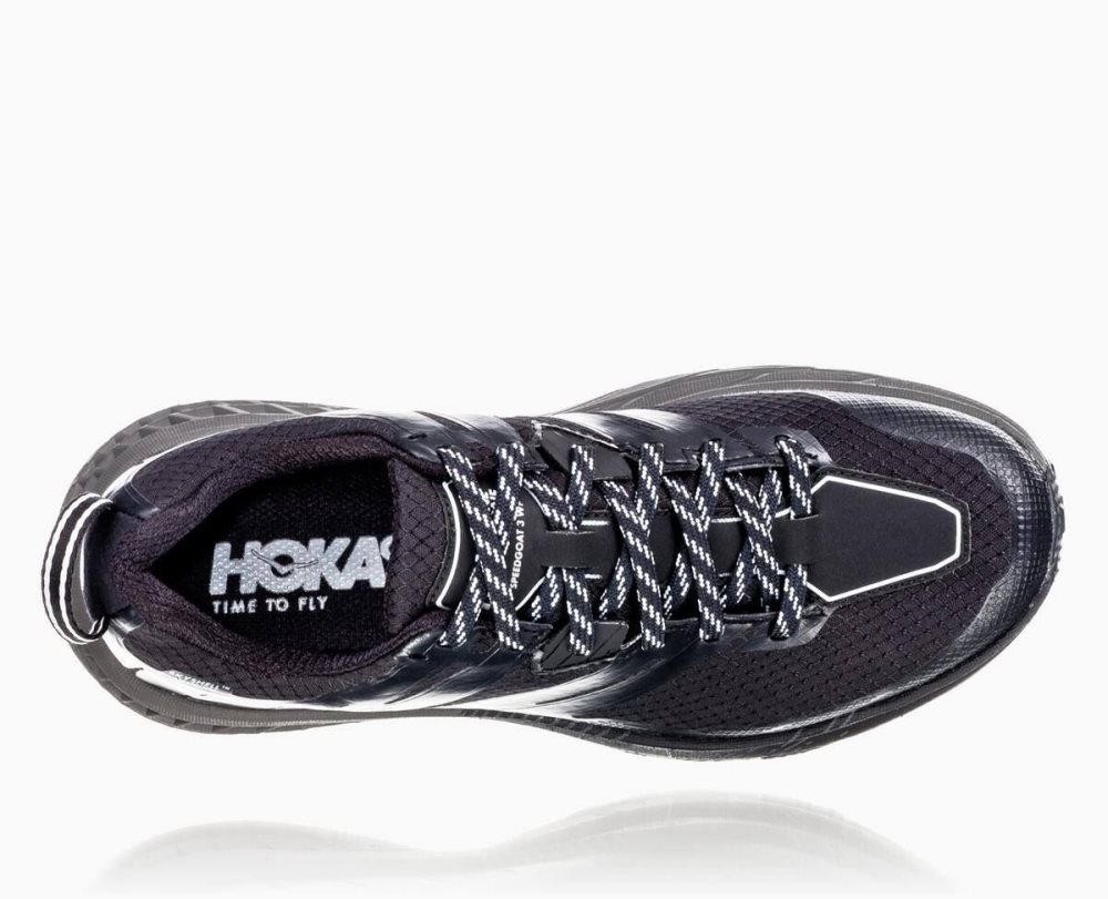 Hoka Speedgoat 3 Waterproof Black | 02468WSZG