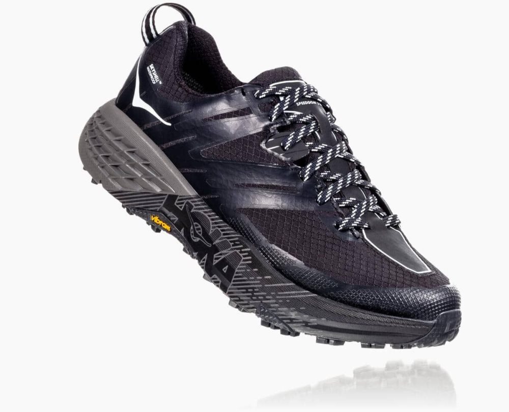 Hoka Speedgoat 3 Waterproof Black | 02468WSZG