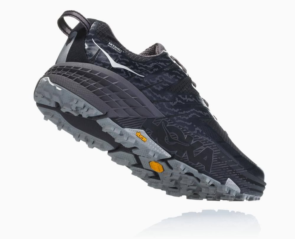 Hoka Speedgoat 3 Waterproof Black / Deep Grey | 69074PTWA