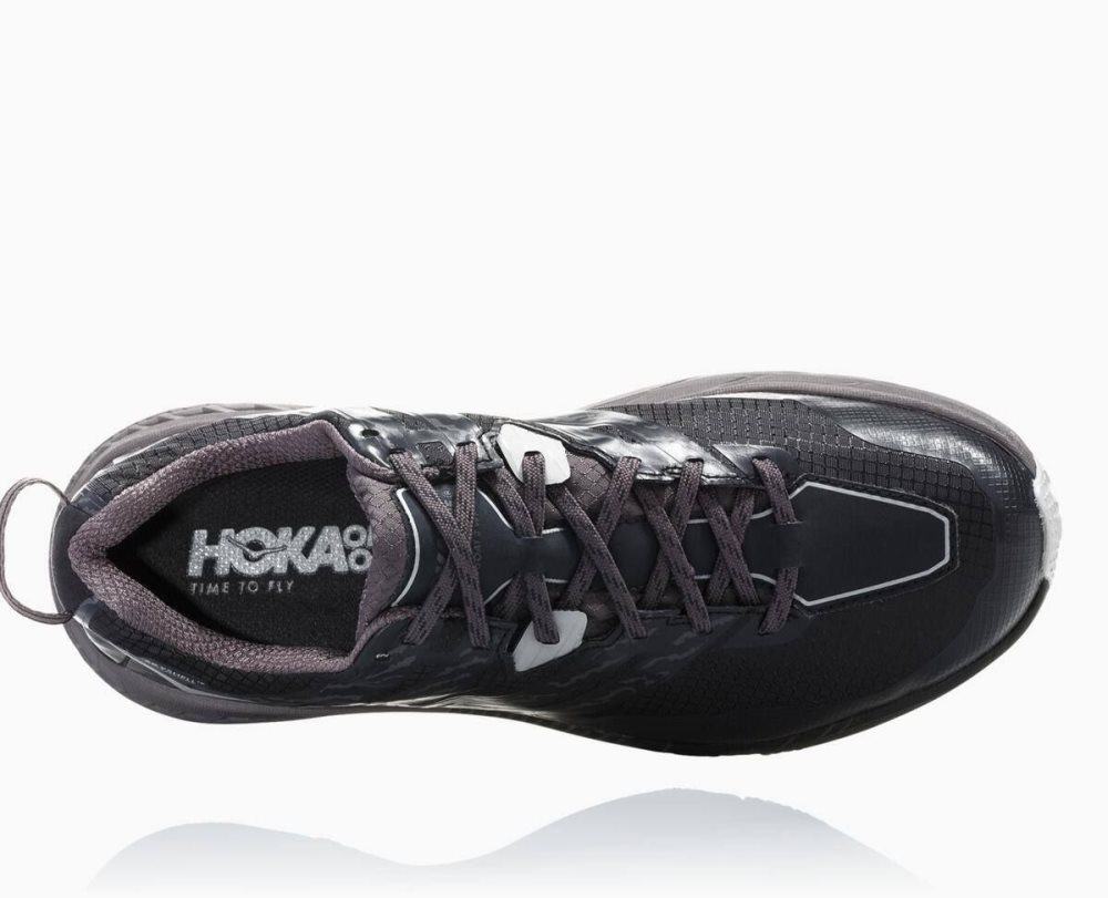 Hoka Speedgoat 3 Waterproof Black / Deep Grey | 69074PTWA