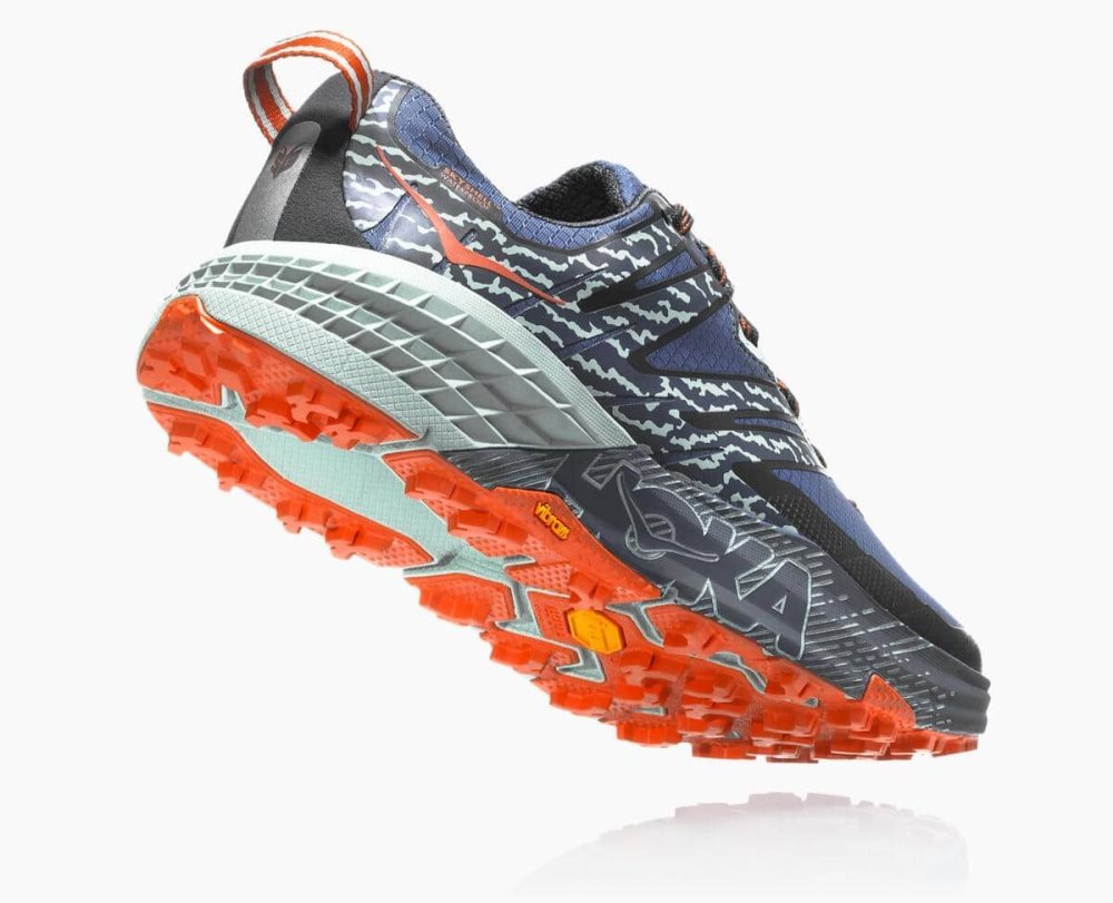 Hoka Speedgoat 3 Waterproof Blue | 31562ZTKD