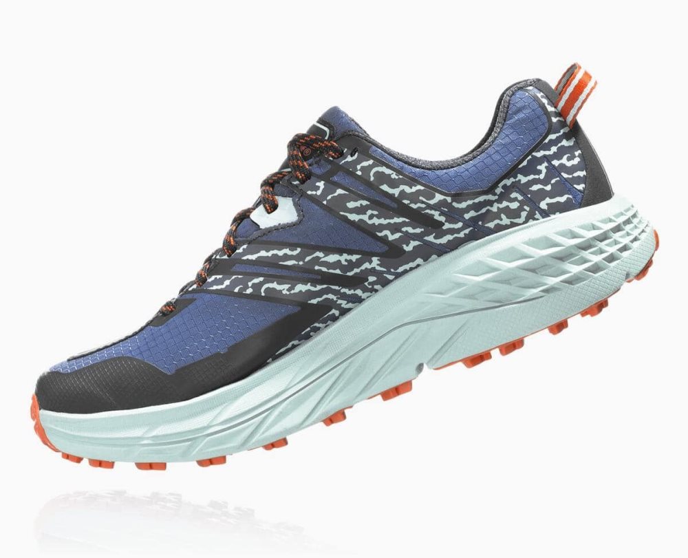 Hoka Speedgoat 3 Waterproof Blue | 31562ZTKD