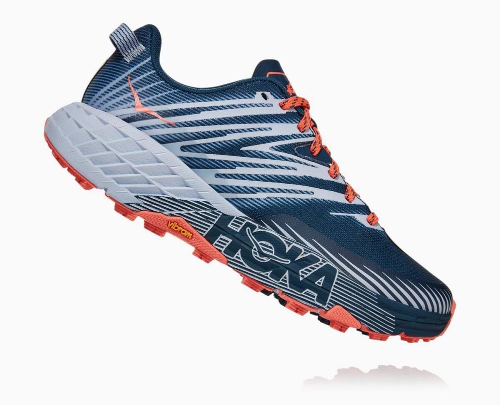 Hoka Speedgoat 4 Blue | 59328DBHV