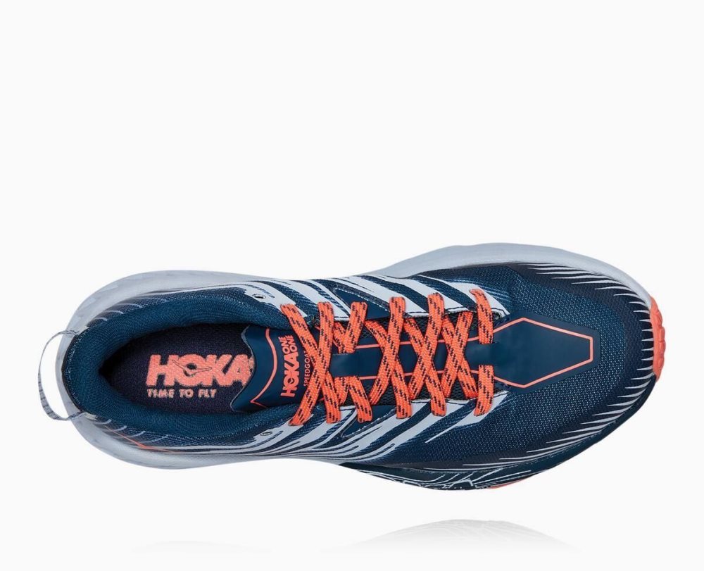 Hoka Speedgoat 4 Blue | 59328DBHV