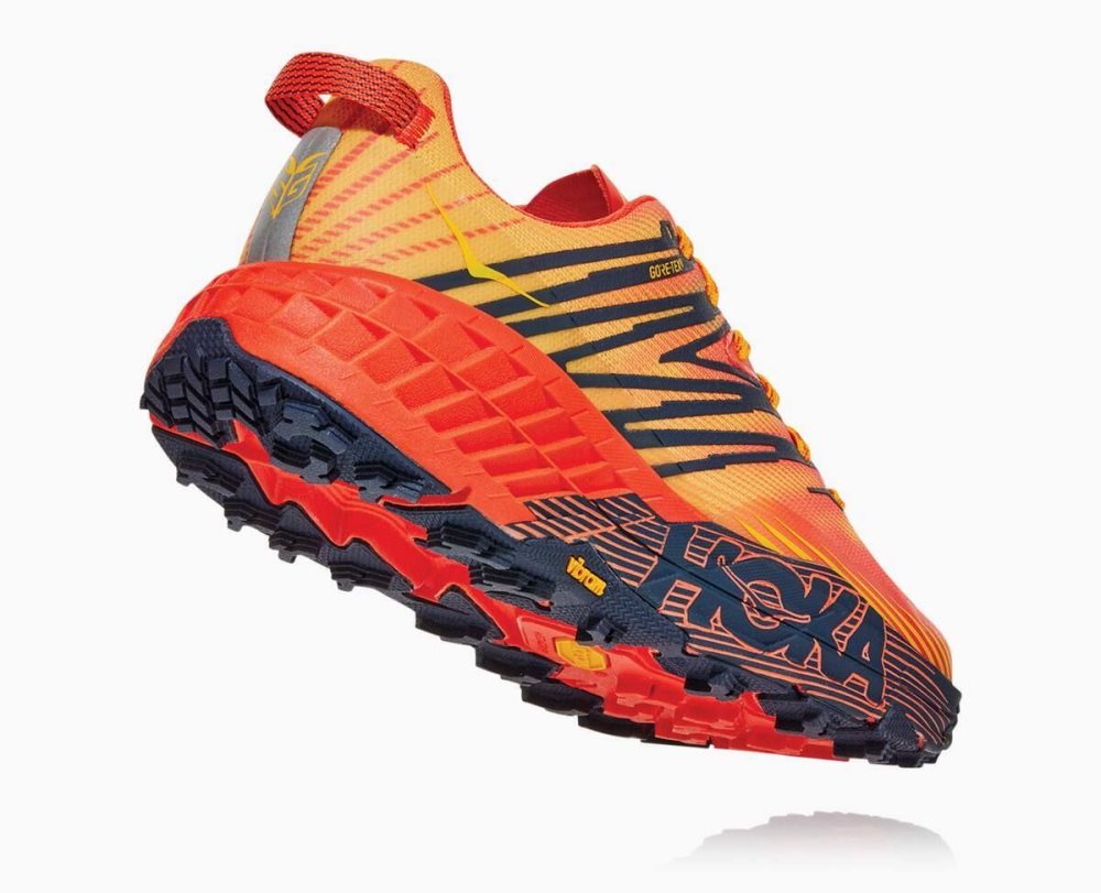 Hoka Speedgoat 4 GORE Red / Gold | 85720JRID