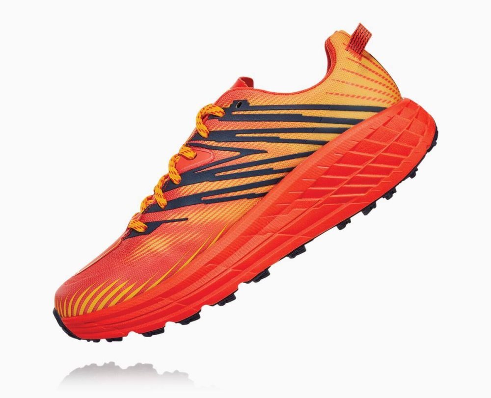 Hoka Speedgoat 4 GORE Red / Gold | 85720JRID