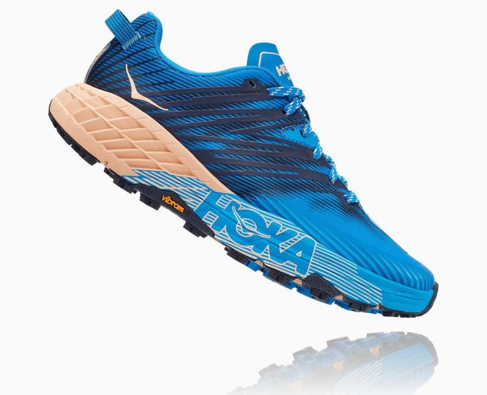 Hoka Speedgoat 4 Indigo / Apricot | 37469ZEMG