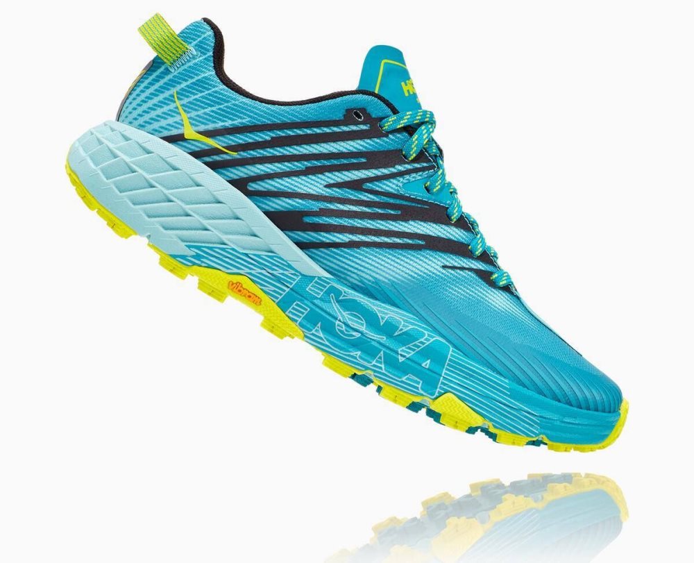 Hoka Speedgoat 4 Turquoise / Blue | 81973ITRY